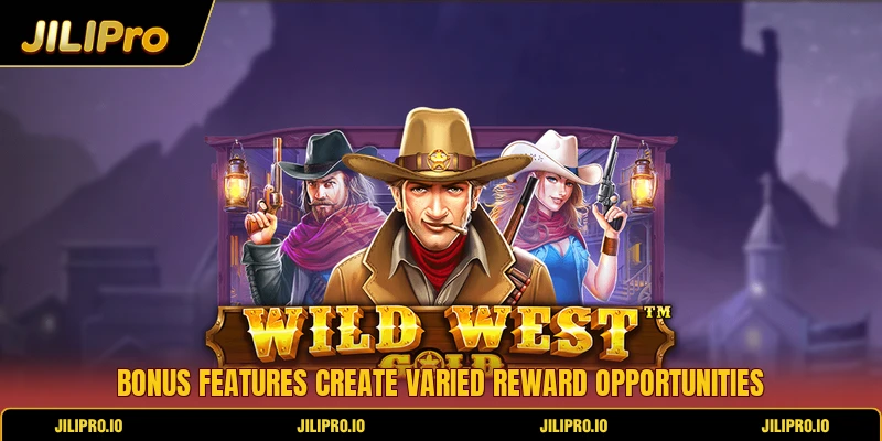 Bonus features create varied reward opportunities