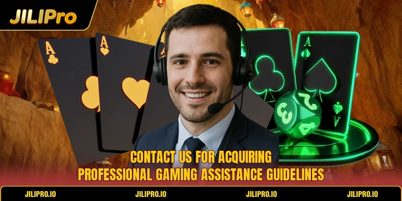 Contact us for acquiring professional gaming assistance guidelines
