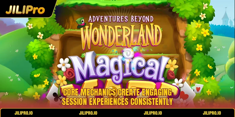 Core mechanics create engaging session experiences consistently Core mechanics create engaging session experiences consistently
