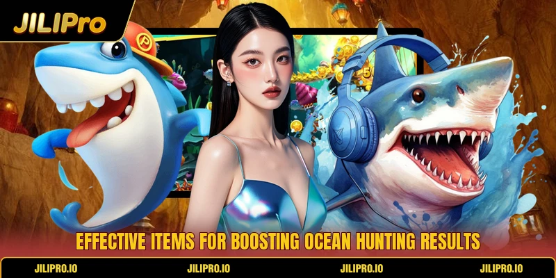 Effective items for boosting ocean hunting results