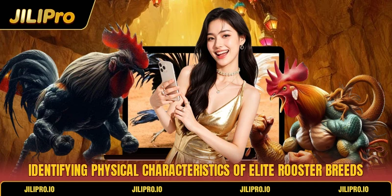 Identifying physical characteristics of elite rooster breeds