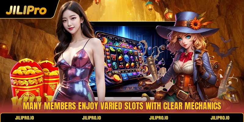 Many members enjoy varied slots with clear mechanics Many members enjoy varied slots with clear mechanics