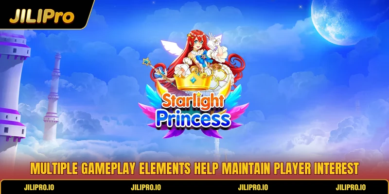 Multiple gameplay elements help maintain player interest
