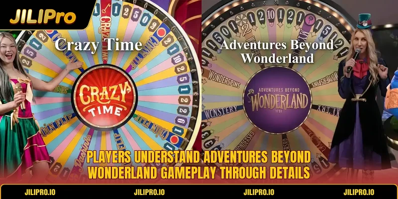 Players understand adventures beyond wonderland gameplay through details Players understand adventures beyond wonderland gameplay through details