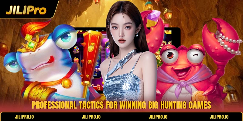 Professional tactics for winning big hunting games