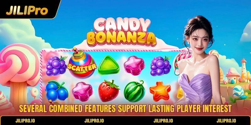 Several combined features support lasting player interest