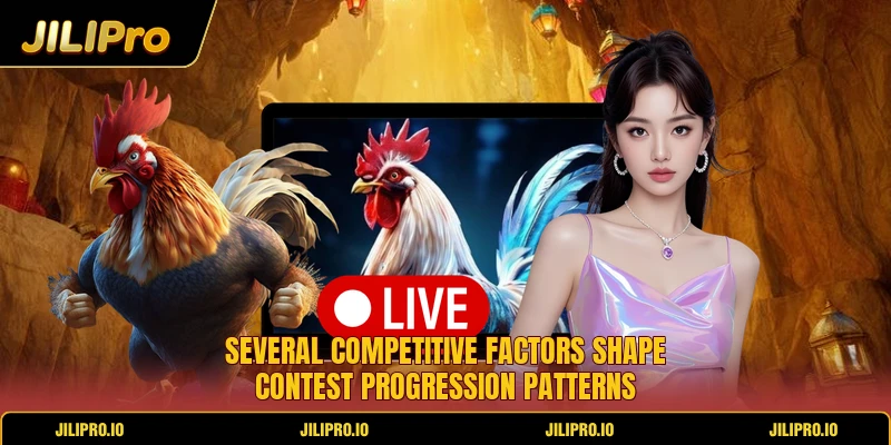 Several competitive factors shape contest progression patterns Several competitive factors shape contest progression patterns