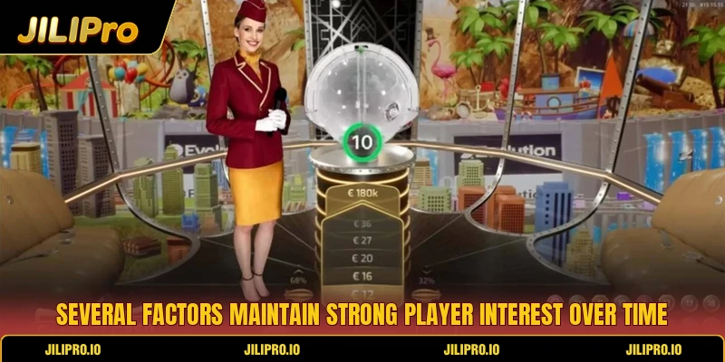 Several factors maintain strong player interest over time Several factors maintain strong player interest over time