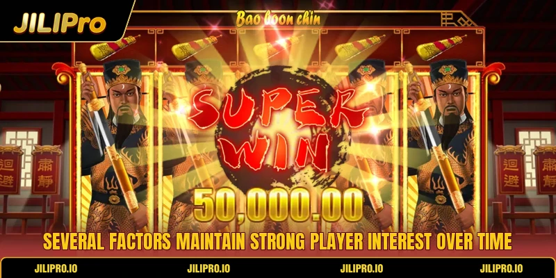 Several factors maintain strong player interest over time Several factors maintain strong player interest over time