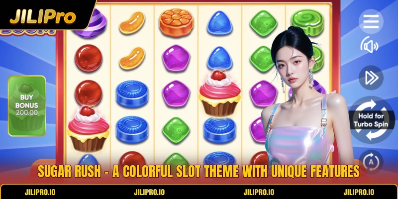 Sugar Rush - A Colorful Slot Theme With Unique Features