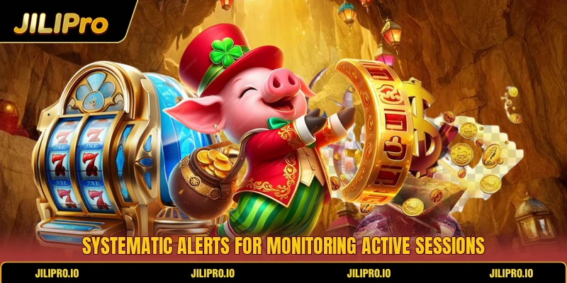 Systematic alerts for monitoring active sessions Systematic alerts for monitoring active sessions